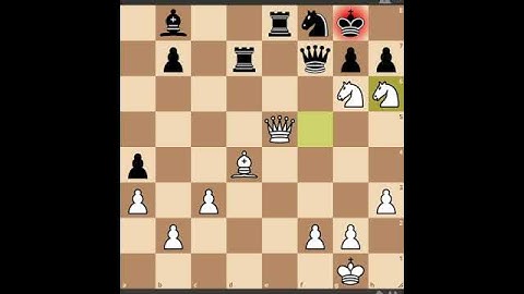 Brilliant Move! (Mate in 2) #Chess #Shorts