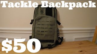 Samurai Tactical Fish Seigyo Tackle Backpack Overview. 