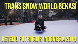 #MCVLOG10 - MAIN SALJU BARENG ABANG CHANTIKA DI TRANS SNOW WORLD