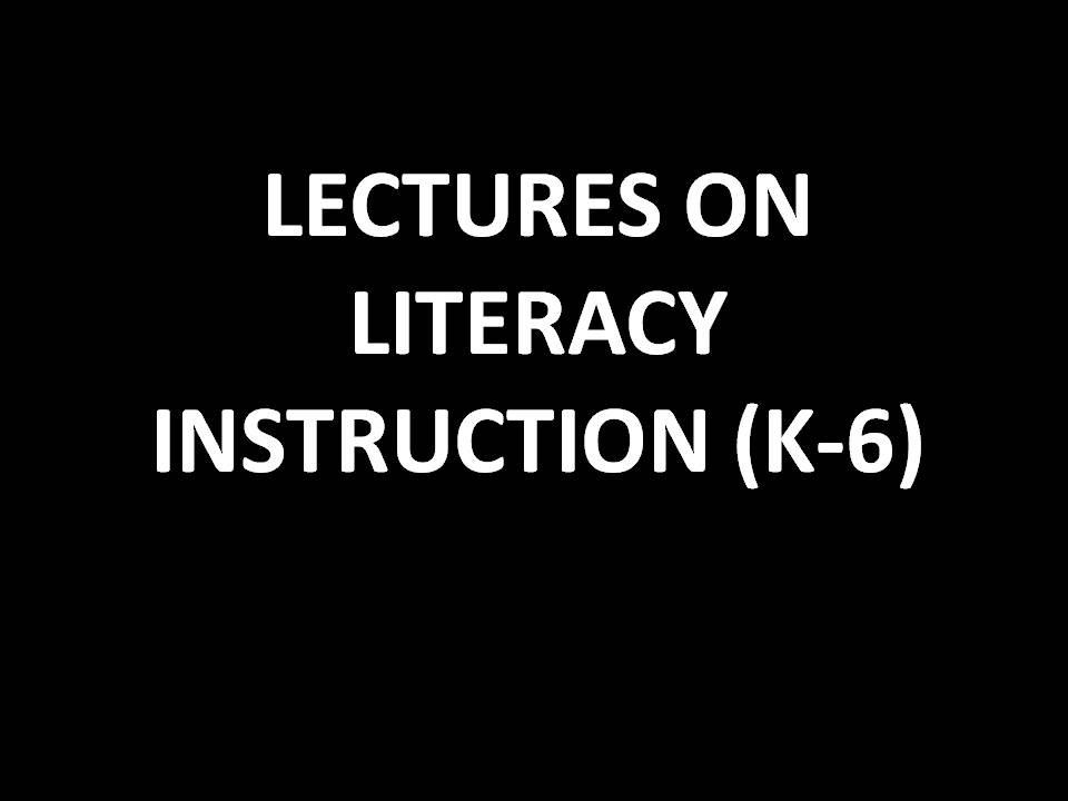 A Basic Introduction to the Topic of Literacy (PART 1)