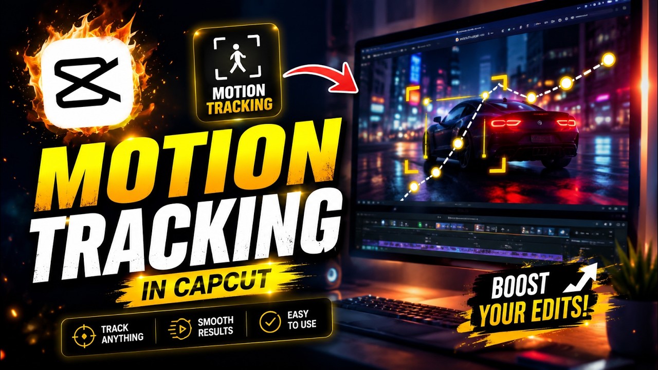 How to Use Motion Tracking in CapCut PC | Easy Beginner Tutorial - YouTube