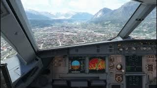 Fenix A320 Innsbruck (LOWI) Runway 26 Approach