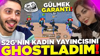 S2Gni̇n Kadin Yayincisini Ghostladim Böyle Bi̇r Pusu Yok Pubg Mobi̇le