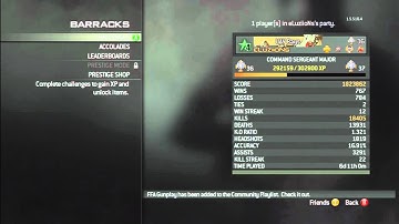 Modern Warfare 3 - Prestige 10 + Stats