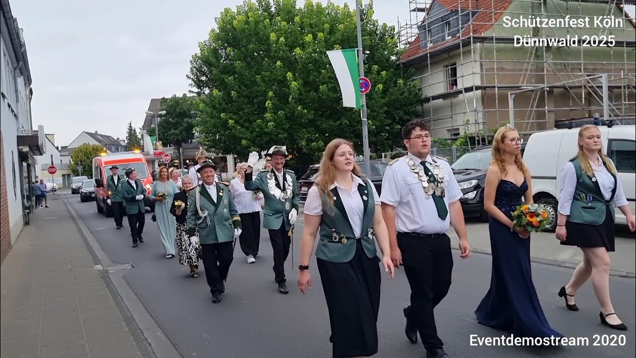 Schützenfest Köln Dünnwald Festzug 2025