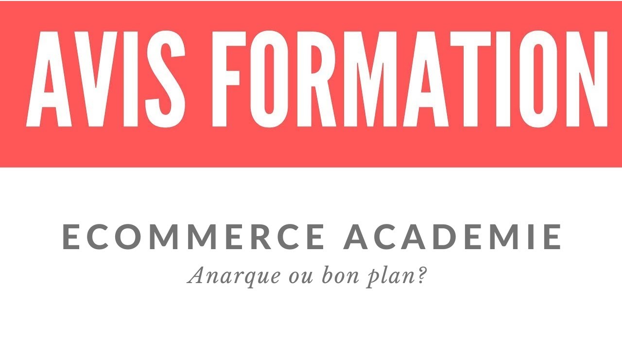 Avis formation Dropshipping Ebay De Ecommerce Académie en 2021