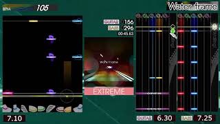 GITADORA / Water frame - EXTREME (GuitarFreaks V6 & DrumMania V6)