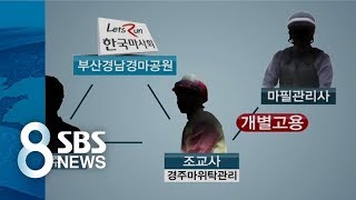 마필관리사의 잇단 죽음…왜? / SBS