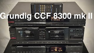 Grundig Ccf 8300 Mk Ii Cassette Deck Demo