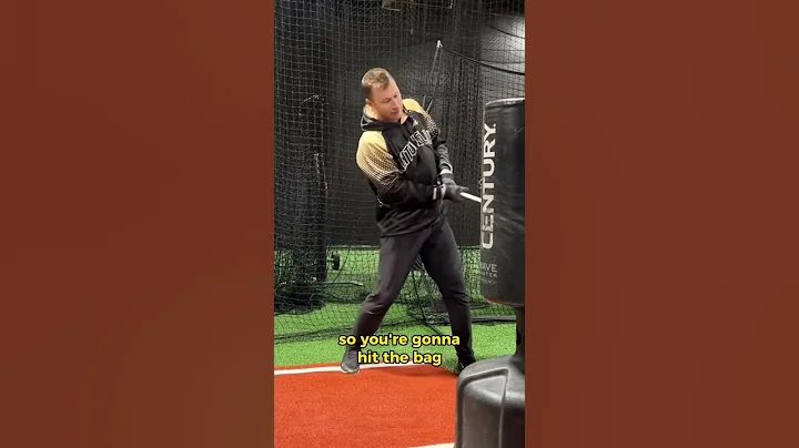 One reason we use a PVC pipe on the bag when hitting