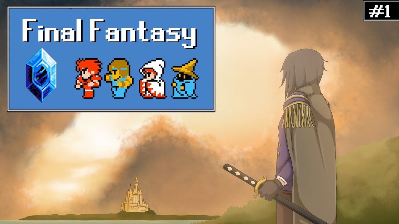 Time to Restore the Crystals! - Final Fantasy I - Part 1 [Full Stream]
