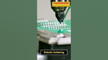 Robotic Arm Soldering by Robonova Dynamics
