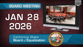 January 28, 2026 BOE Board Meeting