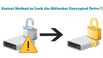 {FastestMethod}Lock Bitlocker Drive without Restart !!🔥🔥