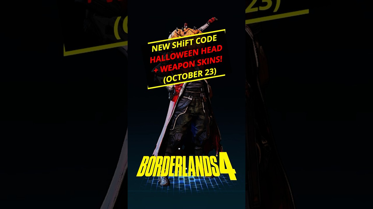 FREE HALLOWEEN EVENT SKINS Shift Codes for Borderlands 4! (October 23) 
