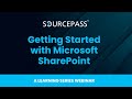 Webinar Getting Started with Microsoft Sharepoint | A Learning Series Webinar by Sourcepass