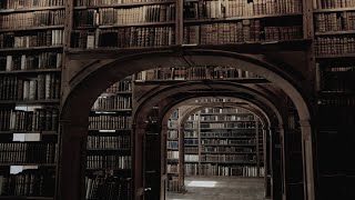 You're at your secret place in an ancient library (dark academia playlist)