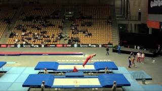 PRAEST Daniel (DEN) - 2015 Trampoline Worlds - Qualification TR Routine 1