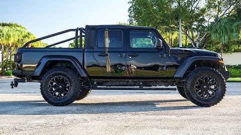 2021 Jeep Gladiator Custom Walk-around Video
