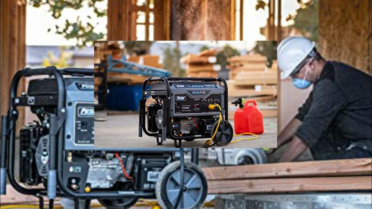 Pulsar G12KBN Heavy Duty Portable Dual Fuel Generator 2023 YouTube