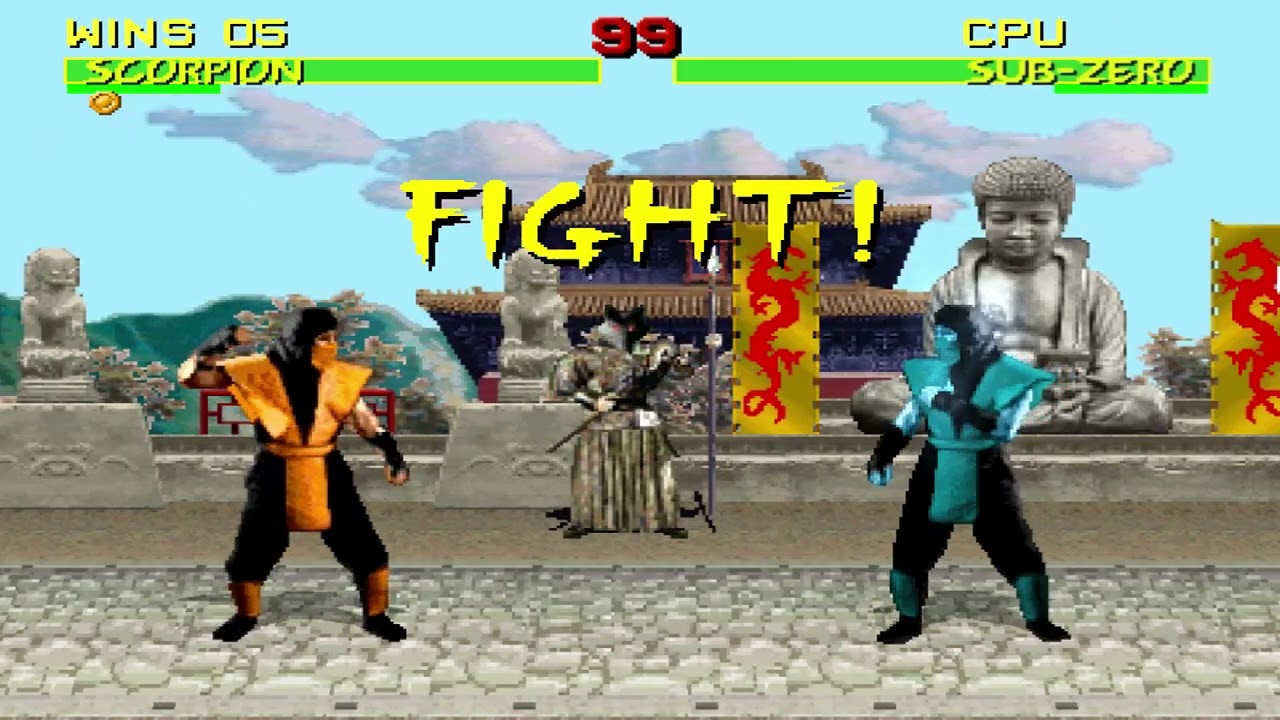 Mortal Kombat Komplete Edition 2022 - MK1 Scorpion Playthrough