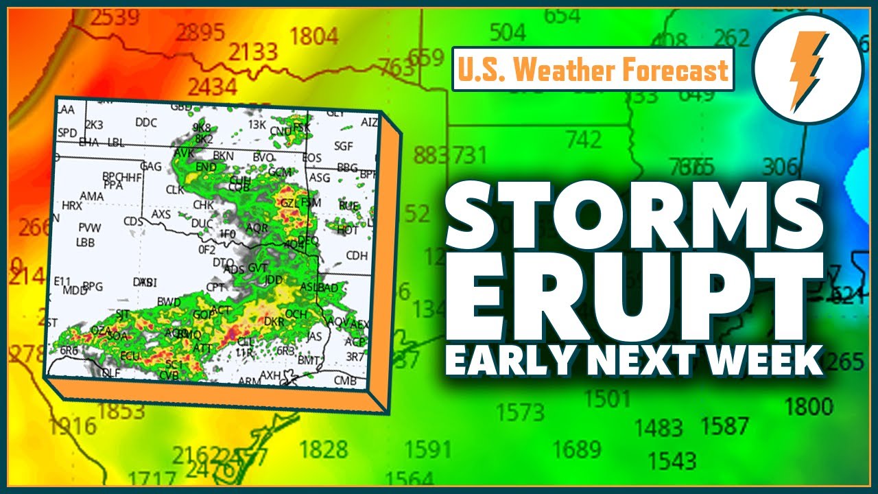 Significant severe weather potential early next week in Central U.S ...