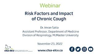 Risk Factors and Impact of Chronic Cough
