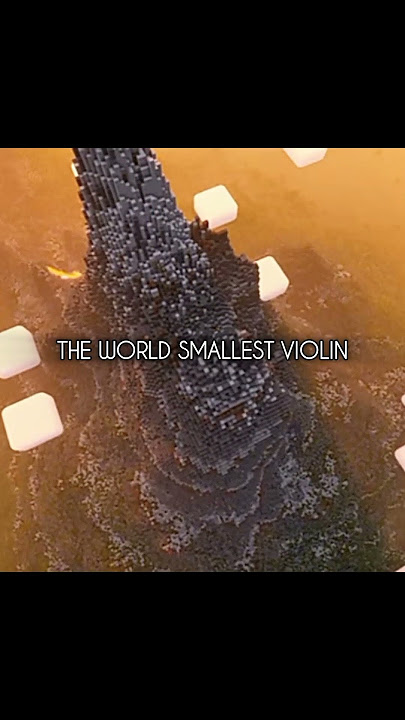 world's smallest violinβ οΈ #song #hakaitv #minecraft #supremegaming