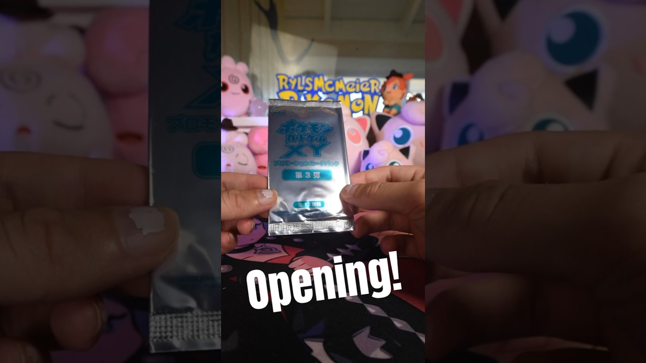 Opening XY Gym Break 3 Promo Booster