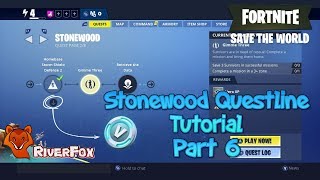 Fortnite STW - Stonewood Quest Line part 6 - Gimme Three