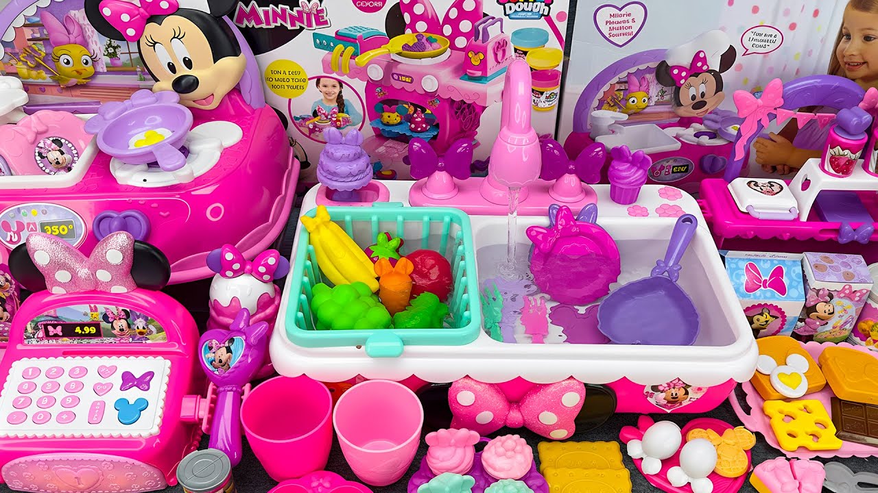 Kitchen Playset | Unboxing Disney Minnie Mouse Kitchen Cooking TOY PLAYSET Year End Special 2025