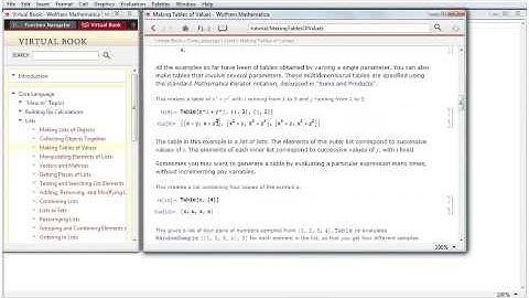 Mathematica How To: How to Use the Virtual Book