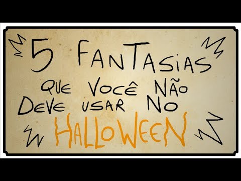 5 FANTASIAS QUE VOCÊ NÃO DEVE USAR NO HALLOWEEN