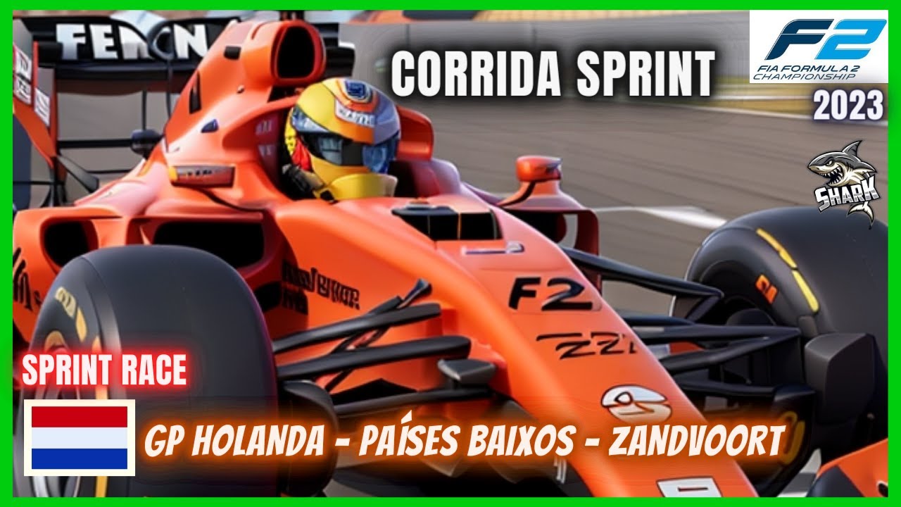 F2 23 TREINO CLASSIFICAÇÃO GP HOLANDA ZANDVOORT AO VIVO BAND BANDSPORTS F2  2023 PAISES BAIXOS QUALY 