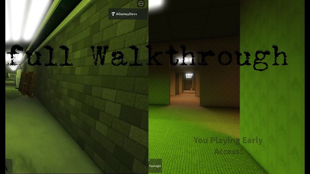 The Backroom - KV31 (Early Access) FULL WALKTHROUGH [Dev plays!] - YouTube