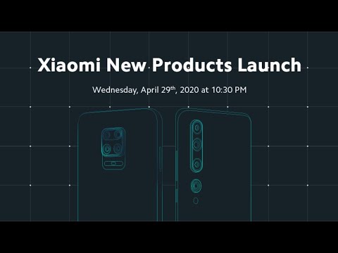 launch Mi 10 and Redmi Note 9S
