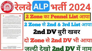 RRB ALP 1st Panel List🔥,RRB ALP DV Review,RRB ALP,|RRB ALP Final Cutoff 2024,RRB ALP CBAT T-Score