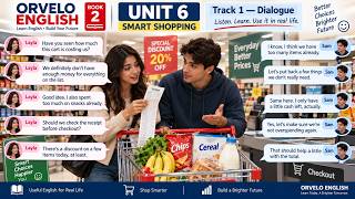 ORVELO English Book 2 | Unit 6: Smart Shopping | Complete Audio Lesson