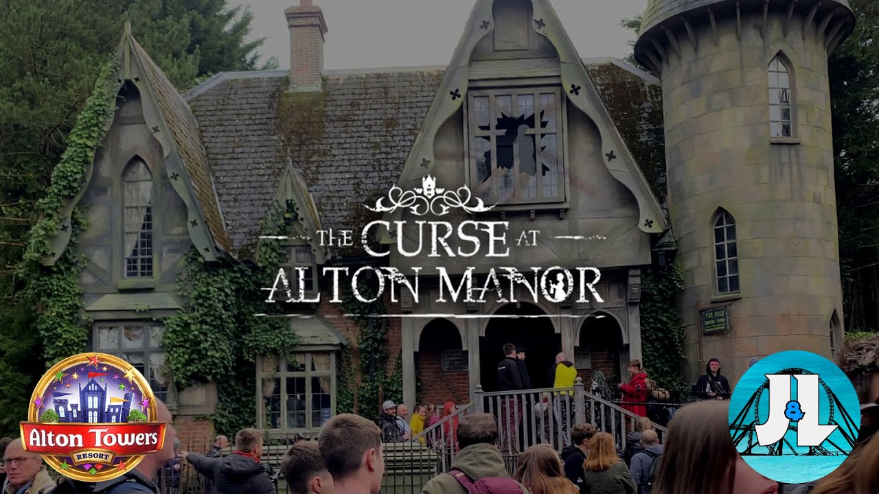 THE CURSE AT ALTON MANOR Alton Towers Opening Day Vlog 2023 J&L YouTube