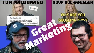 Genius Marketing! Tom MacDonald and Nova Rockafeller answer google questions HOG Requested Reaction