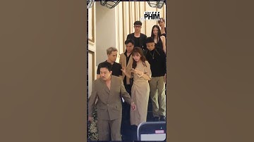 Trấn Thành dìu bà xã Hari Won ra về sau khi dự đám cưới bạn thân Anh Đức