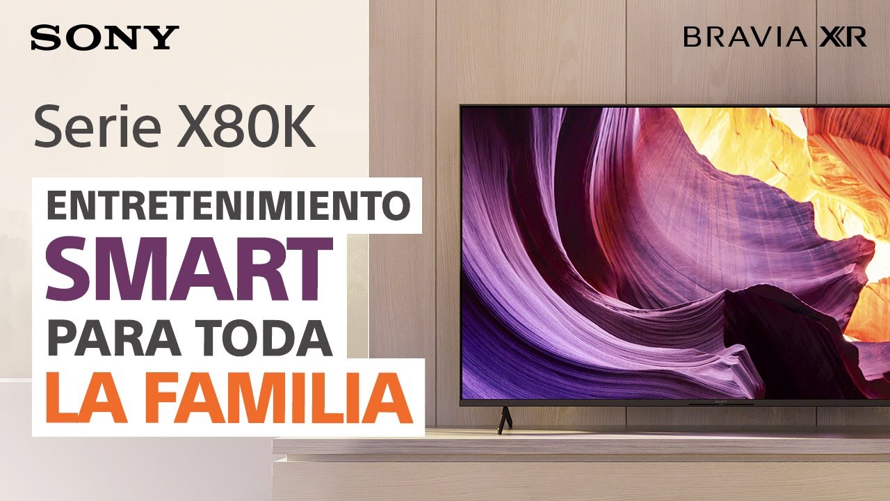 X80K, 4K Ultra HD, Alto rango dinámico (HDR), Smart TV (Google TV)