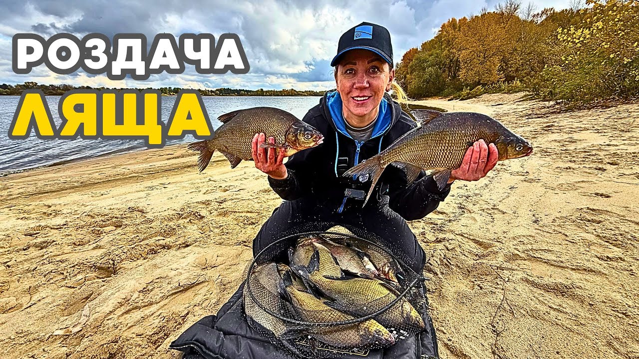 Ловлю ЛЯЩІВ на міляку‼️ Фідерна рибалка з ночівлею на ДНІПРІ🎣