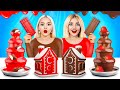 Chocolate vs real food challenge  eating only sweet 24 hrs try not to laugh by ratata brilliant