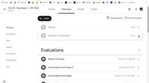 Rubrics in Google Classroom