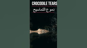 Thumbnail of How do we say crocodile 🐊 tears in Lebanese Arabic dialect? #levantinearabic #learnlevantinearabic