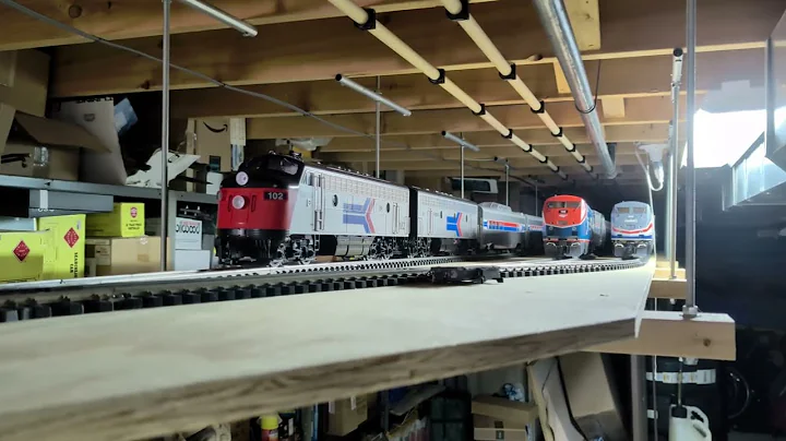 3 NEW 2025 LGB AMTRAK TRAINS ENTER SERVICE ON THE BRR