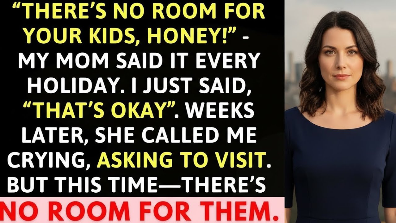Mom Said "No Room For Your Kids." Now She's Crying Outside My House!