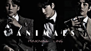 BTS [MAKNAE LINE] - ANIMALS M/V