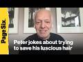 Peter Frampton jokes he 'did everything to enhance' his luscious hair before it disappeared